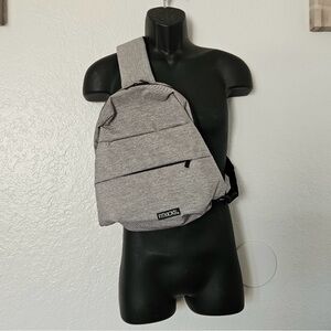 NWOT Fitkicks Latitude Sling Bag Backpack Gray Active Lifestyle Waterproof